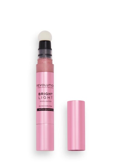 Buy Makeup Revolution Bright Light Highlighter Divine Dark Pink in UAE
