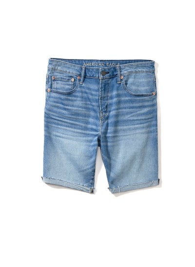 اشتري AE AirFlex+ 9" Athletic Fit Denim Short في الامارات