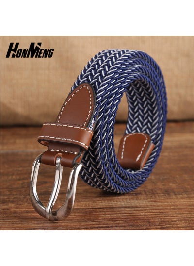 Buy 2.5cm Elastic Canvas Belt UnisexC17 C17 in Saudi Arabia