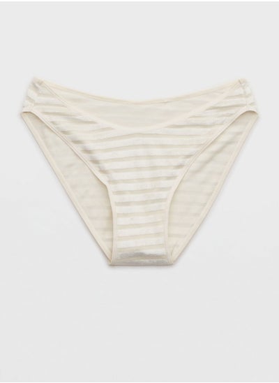 Buy Striped High Leg Bikini Bottom in UAE