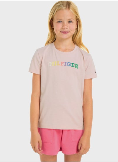 Buy Kids Logo T-Shirt in Saudi Arabia