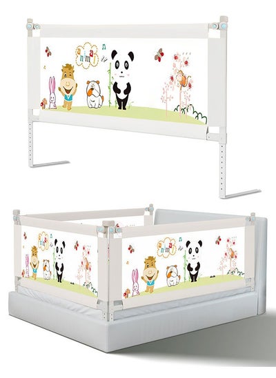 Buy Bed Rail for Toddlers Adjustable Swing Down Bed Rail Collapsible Safety Bed Barrier in Saudi Arabia