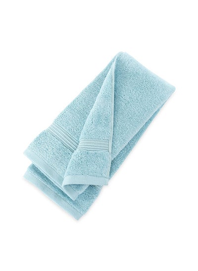 اشتري Sascha Hand Towel, Ice Blue - 50x80 cm في الامارات