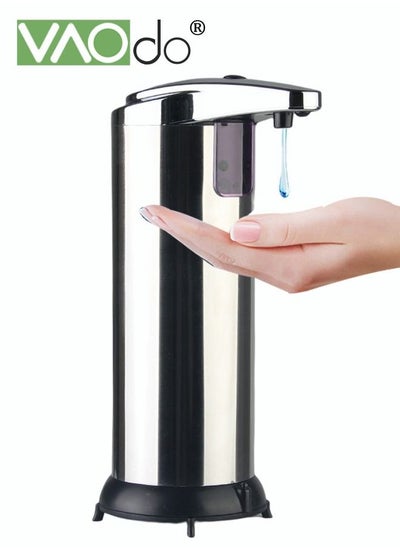 اشتري Automatic Liquid Soap Dispenser Touchless Battery Operated Hand Soap Dispenser with Adjustable Soap Dispensing Volume Control Dial Perfect for Commercial or Household Use في الامارات