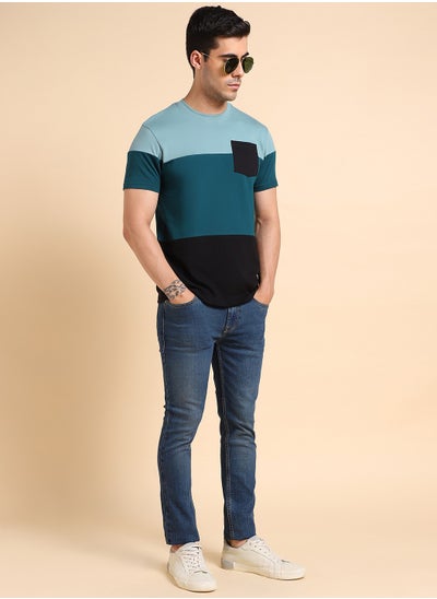 Buy Cotton Checkered T-Shirts for Men in UAE