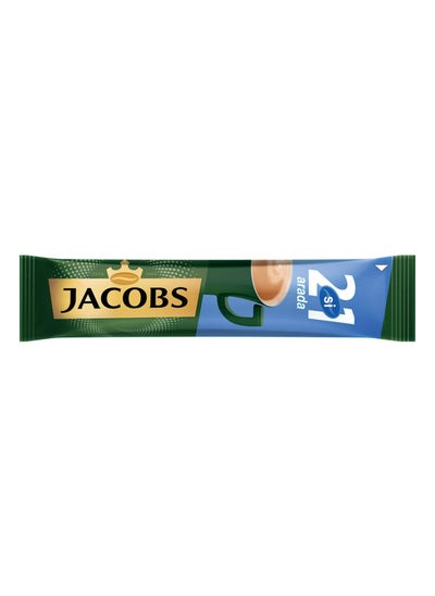 Buy Jacobs 2 in 1 Unsweetened Instant Coffee - 40 sticks in UAE