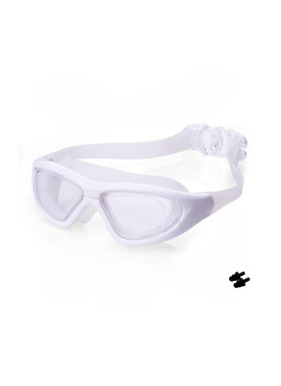 Buy Swimming Goggles  Wide View Swim Goggles for Adult Men Women, Anti Fog No Leaking in Saudi Arabia