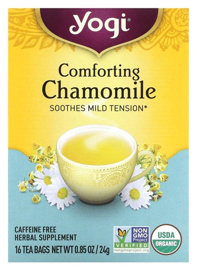 Buy Comforting Chamomile Caffeine Free 16 Tea Bags .85 oz (24 g) in UAE