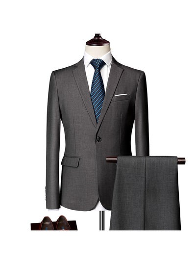 اشتري New Slim Fit Suit Set في الامارات