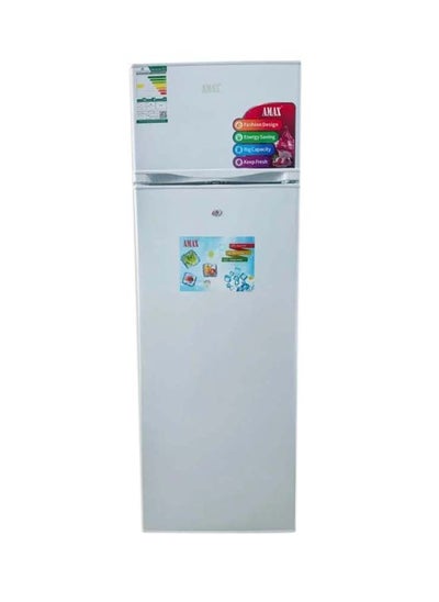 Buy Amax Double Door Refrigerator - 8.3 Cubic Feet - White - HTM09AX in Saudi Arabia