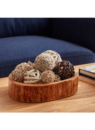 Buy Miley Decorative Ball Mix In Small Bag 16 x 12 x 12cm in UAE