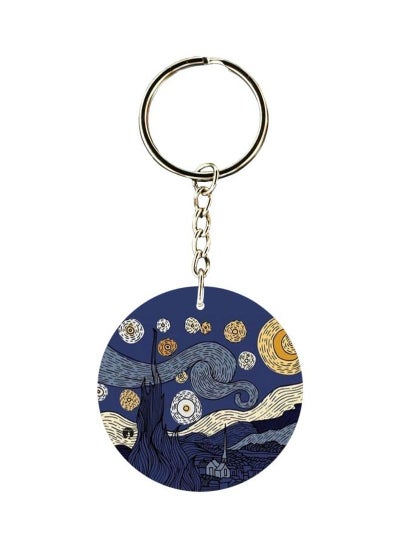 اشتري Vincent Van Gogh Painting Printed Keychain في الامارات