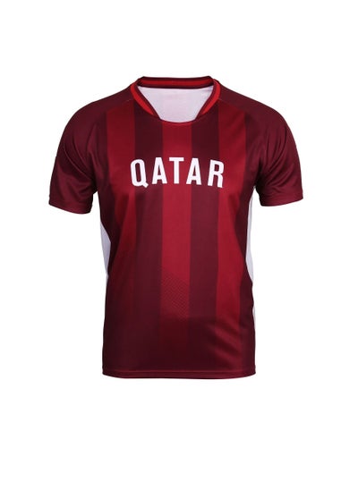 Buy M MIAOYAN 2022 World Cup football uniform short-sleeved Qatar Saudi Arabia Mexico Spain Germany France fans cheering T-shirt in Saudi Arabia