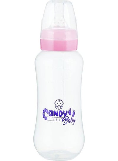 Buy Candy Baby Feeding Bottle For Girls-Pink-280ml in Egypt