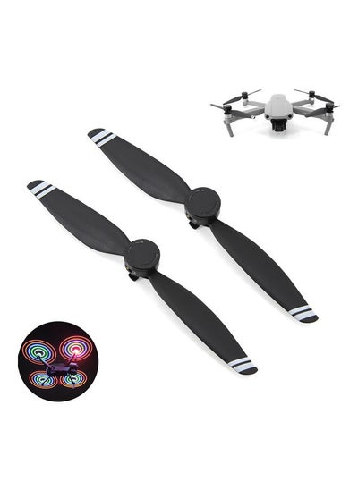 Buy 2-Piece LED Propellers For DJI Mavic Air 2 Drone 11x2.5x11cm in Saudi Arabia