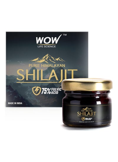 اشتري WOW Life Science Pure Himalayan Shilajit/Shilajeet Resin - 20g في الامارات