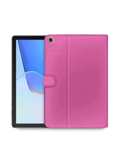 Buy High Quality Leather Smart Flip Case Cover With Magnetic Stand For Huawei MatePad SE 2022 10.4 Inch Pink in Saudi Arabia