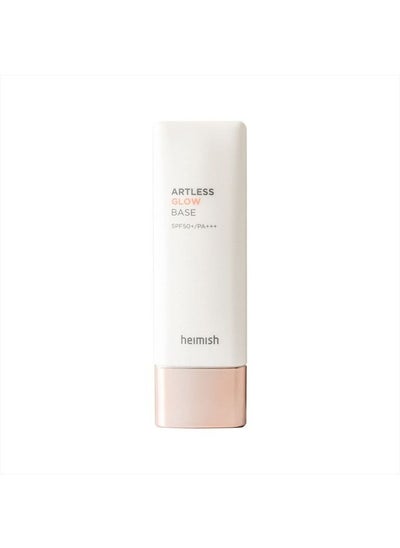 اشتري [heimish] Artless Glow Base SPF 50+ PA+++ 1.4fl.oz/40ml | Moisturizer, Sunscreen to Makeup Base | Cruelty-free, All-In-One, Glowy Skin, All Skin Types, Lightweight, Soft Cream texture, face primer في الامارات