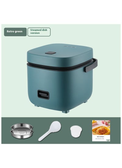 اشتري Mini Portable Rice Cooker, Porridge Cooking Small Electric Cooker, Non-Stick Inner Pot, Cook/Steam/Warm Function, 3 L, 600 W في الامارات