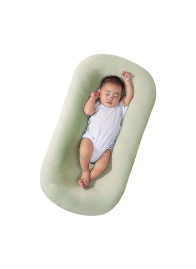 اشتري COOLBABY Baby Nest Baby Lounger Soft Organic Cotton Breathable Lounger for 0 to 18 Months Newborn Lounger for Baby Baby Lounger for Newborn في الامارات