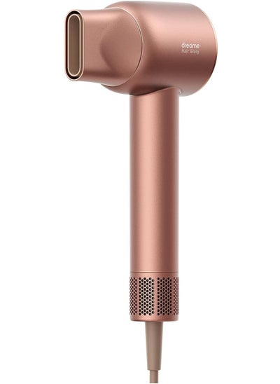 اشتري Dreame Hair Glory High-Speed Hair Dryer, Quick-Drying, 110,000 RPM High-Speed Motor, Rose Gold - AHD6A-RS في الامارات