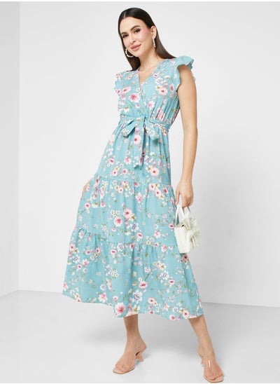 Buy Floral Print Dress in Saudi Arabia