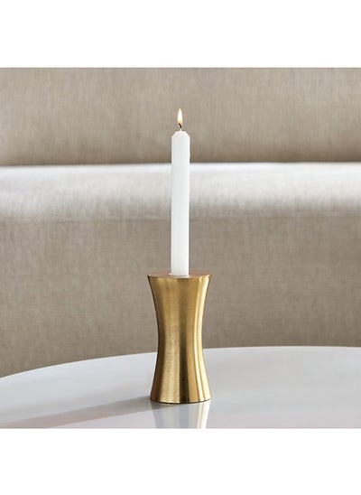 Buy Aristo Aluminium Candleholder 7 x 14 x 7 cm in Saudi Arabia