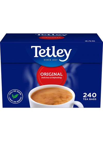 اشتري Tetley - Original Tea Bags 240 - 750g في الامارات