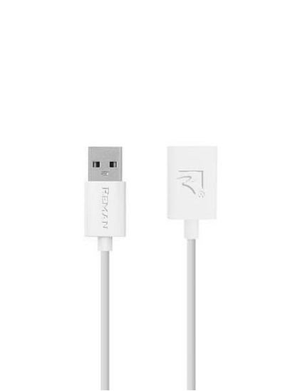 Buy USB Cable AM/AF With Length 2 meter It is suitable for mobile phones, computers, PlayStation, and any type of device or cable that contains USB in Saudi Arabia