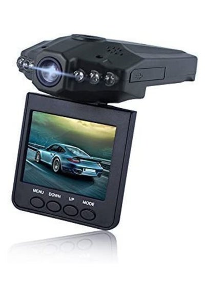 Buy Ntech 2.5 Inch LCD HD Car Camera Recorder With Motion Detection 6 LED Night View Dash Cam Car DVR 120 Degree Angel SD Card Car Detector in UAE