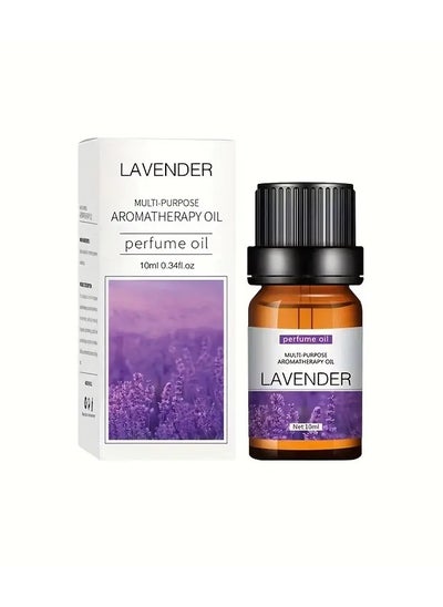 اشتري 1 PC Essential Oil 10ml, For Diffuser Humidifier Candle Hair Conditioner - LAVENDER في الامارات