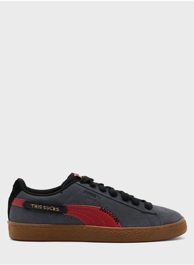 Buy Suede Beavis Low Top Shoes in UAE