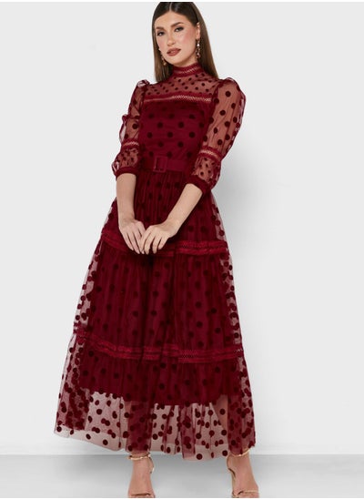 Buy Dotted Tulle Dress in UAE