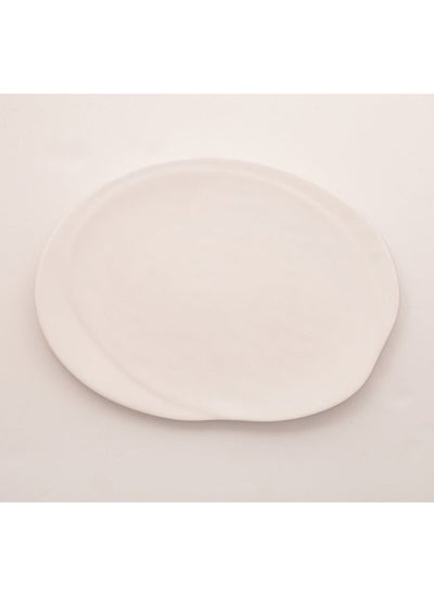 Buy Bright Designs Melamine Matt Dinner Plate 
Set of 6 (30cm) White in Egypt