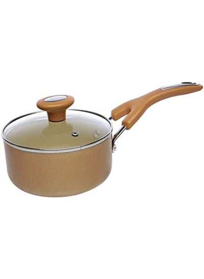 اشتري Aluminum NonStick Covered Saucepan Set Of 2 في الامارات