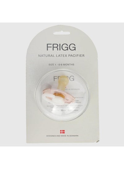Buy Frigg Daisy Natural Latex Pacifier 0-6 Months (Blush Night 1) in Egypt
