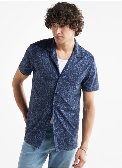 Buy Floral Print  Regular
  Fit Shirts in Saudi Arabia