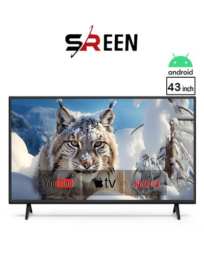 Buy Smart Screen 43 Inches - FHD - LED - Android Operating System - Without Frame - SRET-43S1 in Saudi Arabia