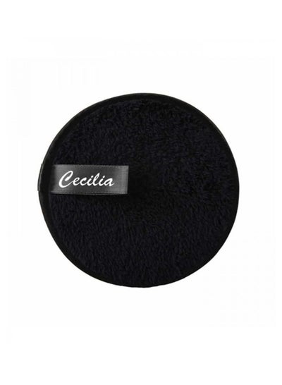 Buy Reusable makeup remover towel from Cecilia black in Saudi Arabia