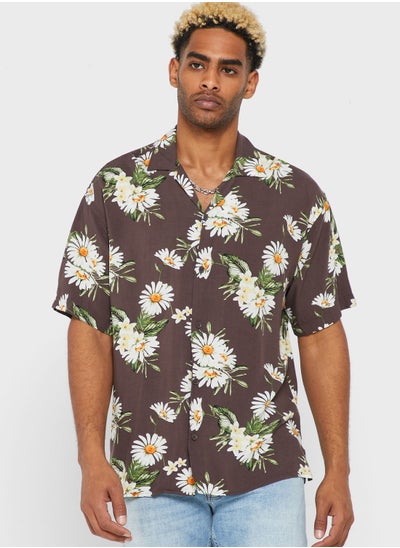 Buy Flores Resort Regular Fit Shirt in UAE