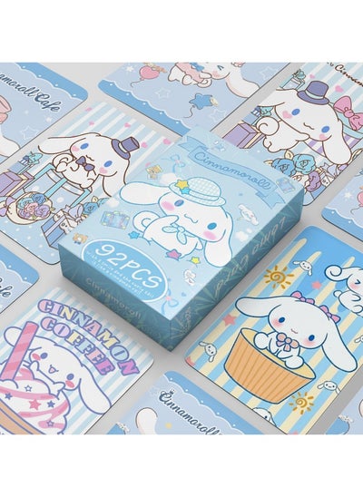 Buy 92Pcs Sanrio Cinnamoroll Lomo Card And Sticker in UAE