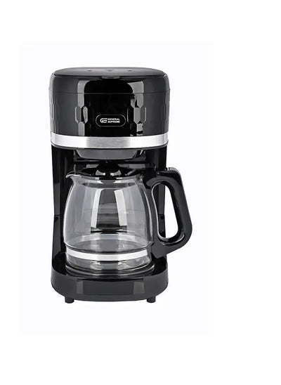 Buy General Supreme Coffee Maker, Anti-Drip System, 920-1080 Watt, Black/Steel in Saudi Arabia