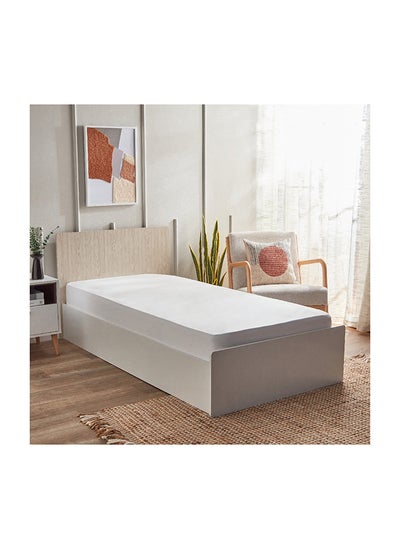 Buy Ferum Micro Jersey Single Fitted Sheet 200 x 30 x 90 cm in UAE