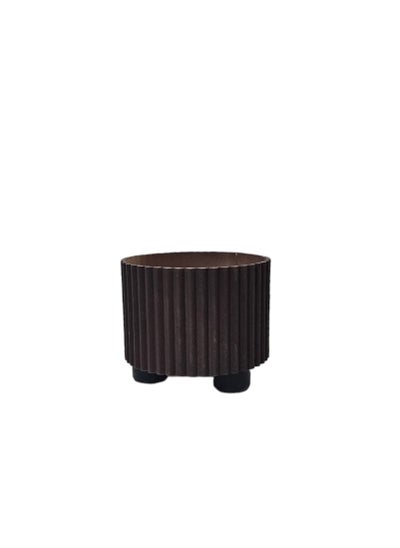 Buy Wooden pail to decorate trees, 10 cm in Saudi Arabia