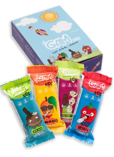 Buy Protein Chocolate Bars for Kids (Pack of 12) - Mix of 4 Yummy Flavors in UAE