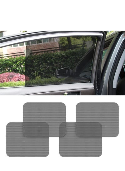 Buy Sun Visor Sunshade Extender for Car Side Window Windshield Sun Shade Anti-Glare Car Sun Visor Protects from Sun Glare, Snow Blindness, UV Rays, Universal for Cars, SUVs Trucks 4 Pack in Saudi Arabia