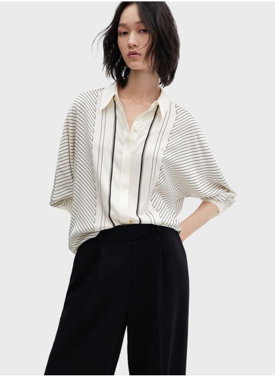 Buy Striped Button Down Shirt in UAE