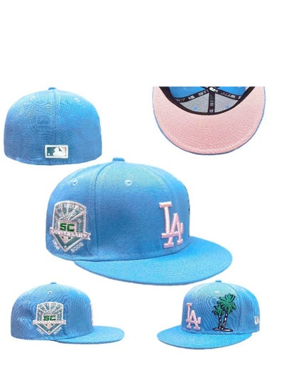 Buy Hip Hop Fashion Baseball League Adjustable Flat Tongue Baseball Hat in UAE