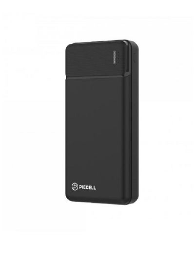 Buy Power bank with a capacity of 30,000 mAh, American brand PIECELL Type C charging cable 30 cm in Saudi Arabia