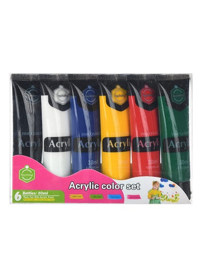 Buy Acrylic Paint Set 6 Colours in Egypt